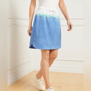 Talbots TERRY SKIRT - DIP-DYE